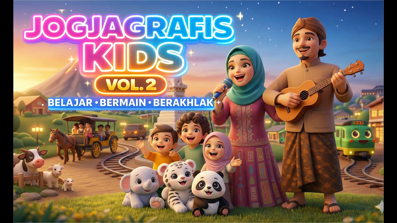 Album Lagu Anak Terbaru 2026 | JogjaGrafis Kids Vol. 2 (Belajar & Ceria Bersama)