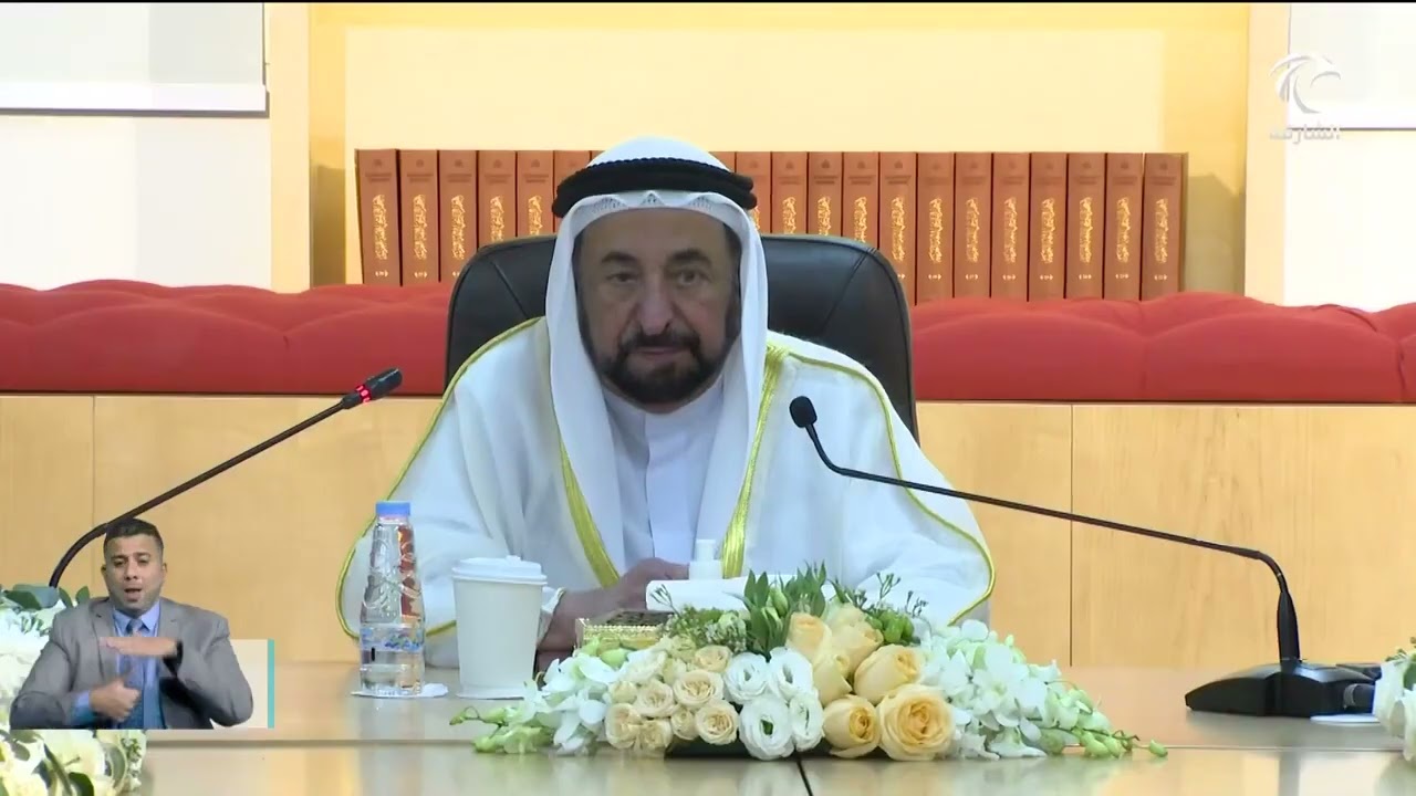 سلطان القاسمي يطلق 19 مجلدًا جديدًا من 
