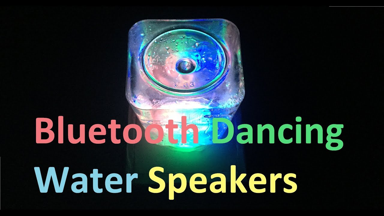 DIY Bluetooth Dancing Water Speakers || Full Color