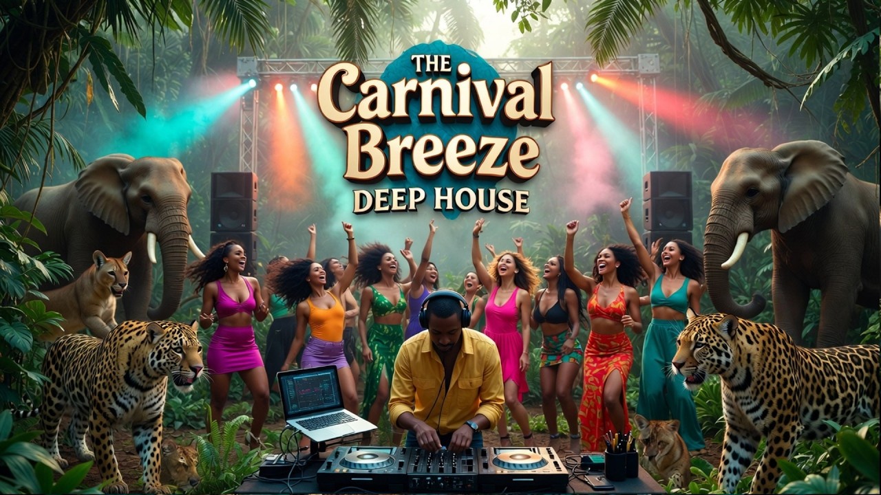 CARNIVAL BREEZE DEEP HOUSE | Afro House • Deep House • Tribal Percussion • Organic Grooves 🔥🥁✨