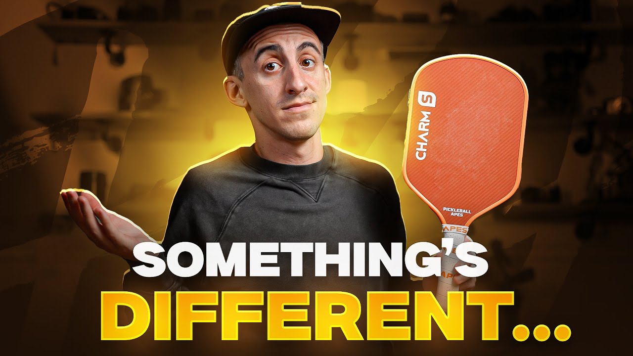 Обзор Pickleball Apes Charm Paddle | Совершенно новая технология Core