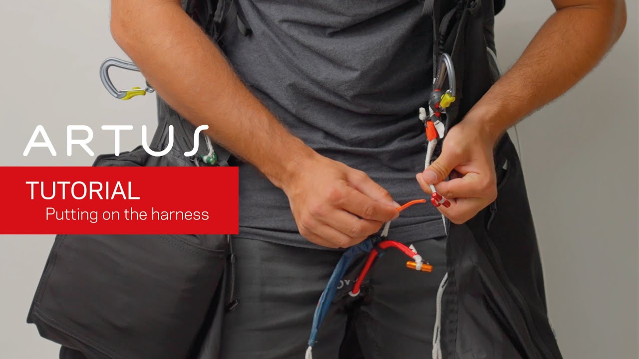 NOVA ARTUS Tutorial – Putting on the harness