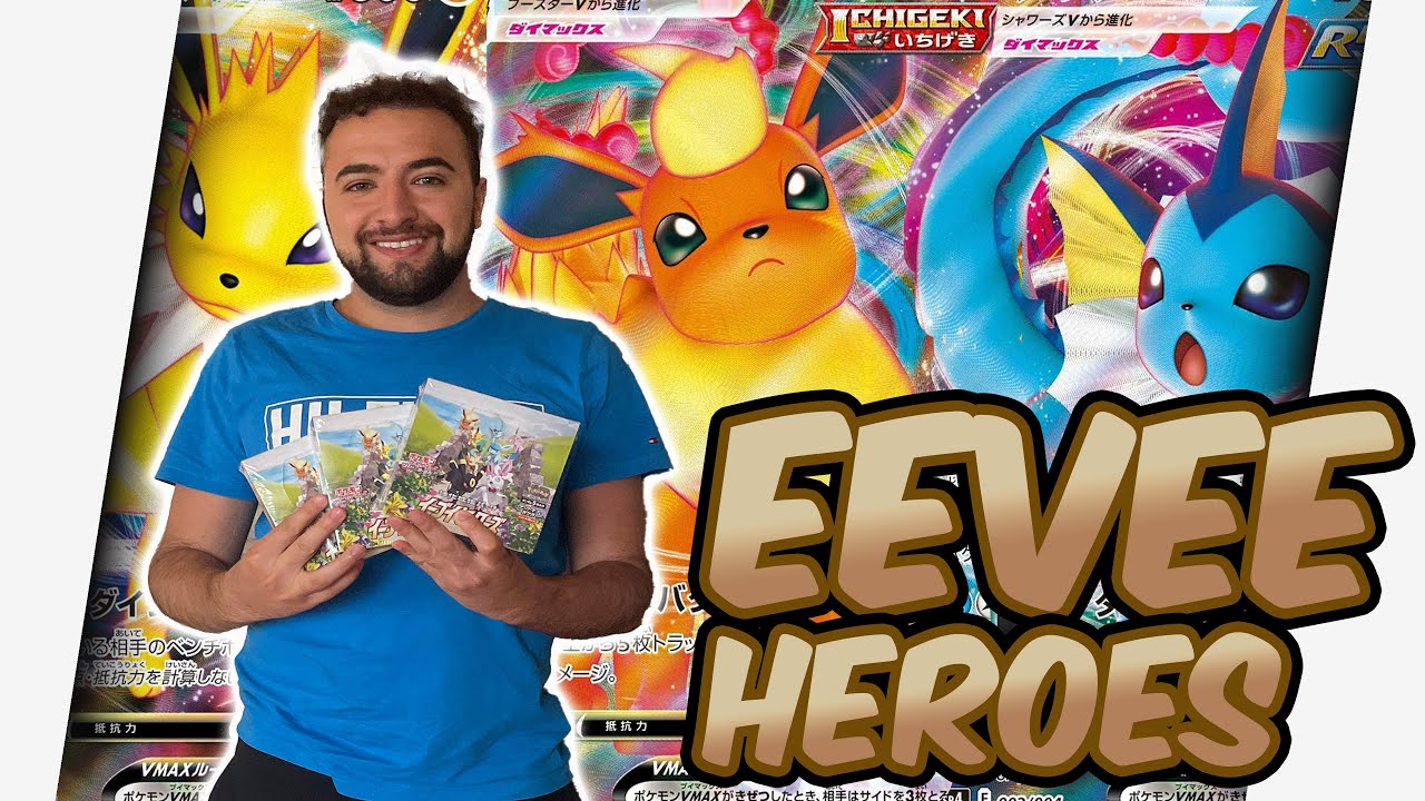 Wir öffnen das EEVEE HEROES Display-  Pokemon TCG OPENING Deutsch