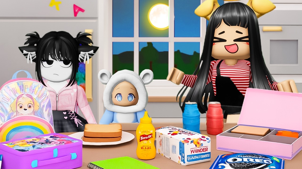 Preparo i Bambini Per il Ritorno a Scuola su Roblox!