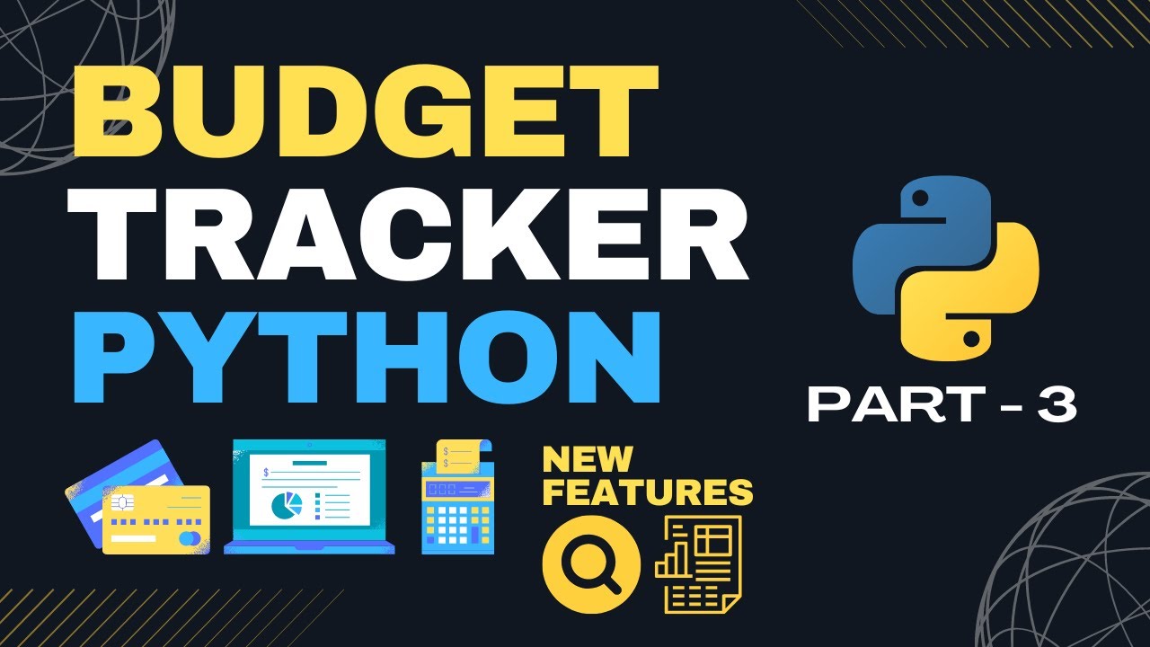 Create a Budget Tracker App with Python Tkinter & Pandas - Part 3 (Search & Monthly Reports)