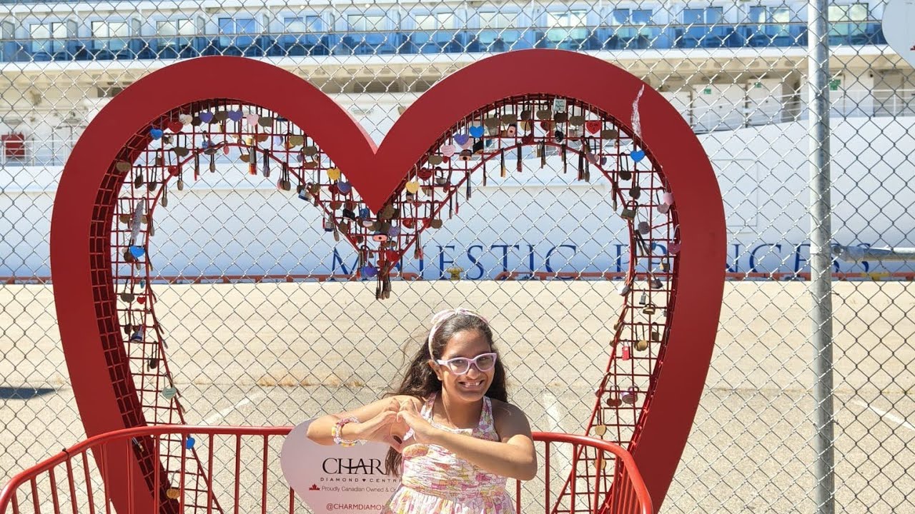 Majestic Princess Singing One of us on stage by Loveina Sukhija.