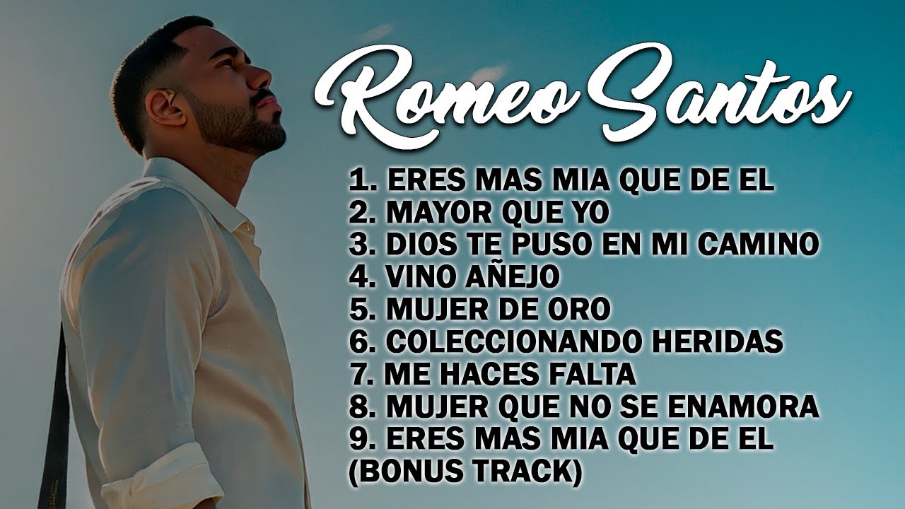Romeo Santos ALBUM 2025 - Bachatas Nuevas MIX