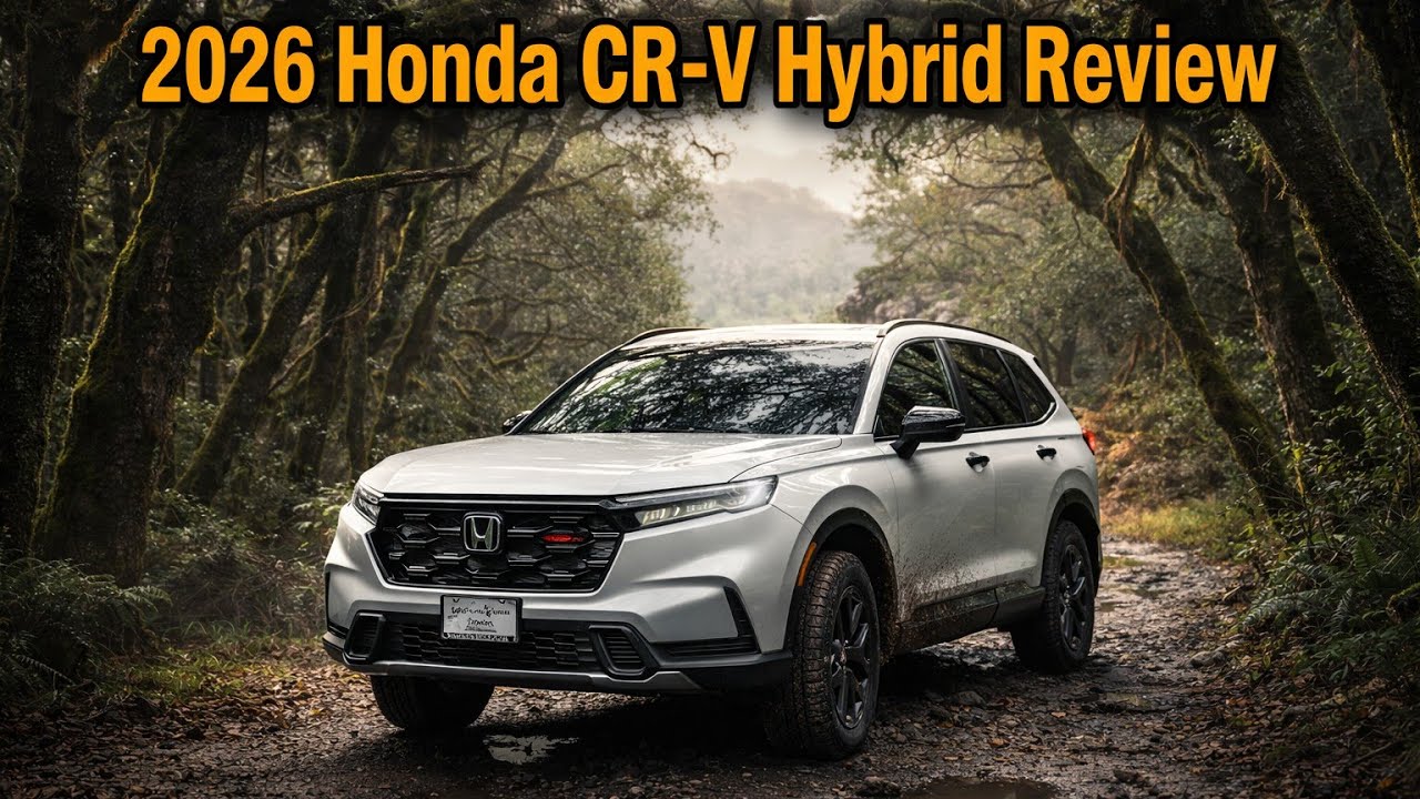 "2026 Honda CR-V Hybrid Review | Specs, Features, Price & Full Details!"