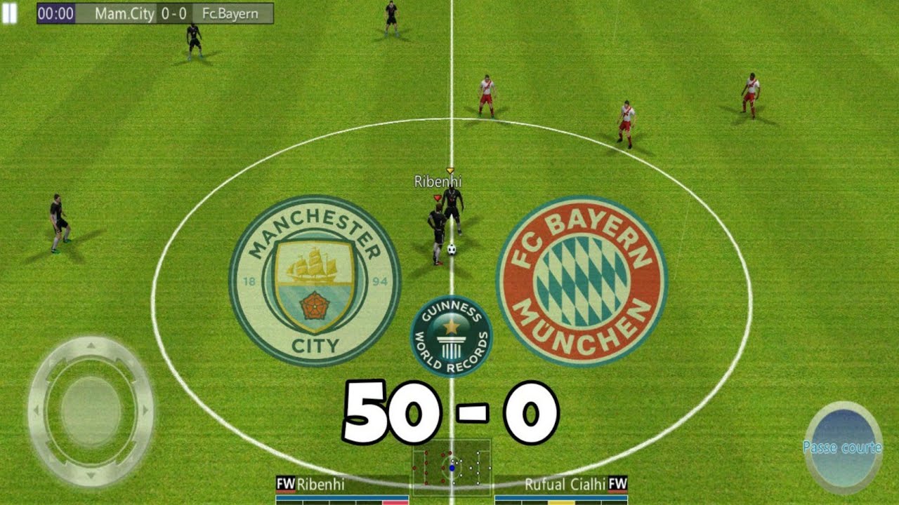 Winner Soccer Evo League/ Football de Vainqueur 2022 Android Gameplay Man City vs Bayern Munich [HD]