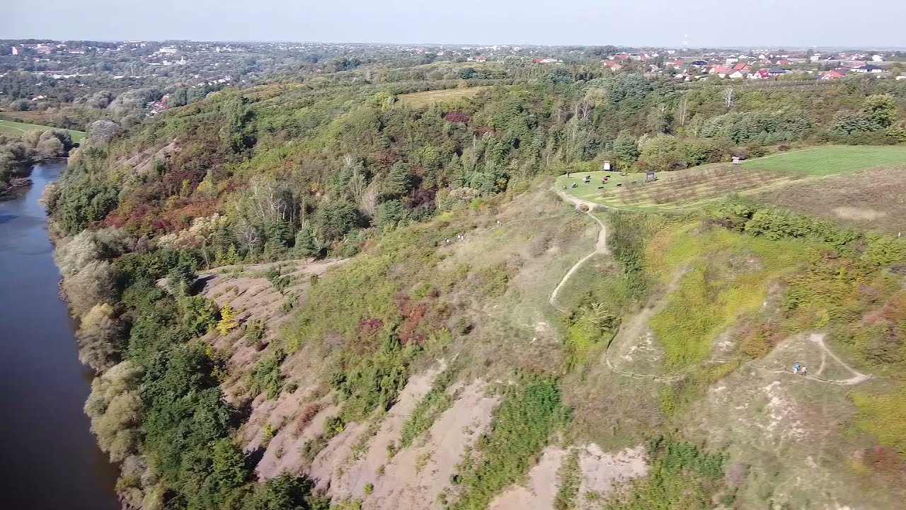 Rezerwat przyrody Góry Pieprzowe - Sandomierz (punkt widokowy) DJI
