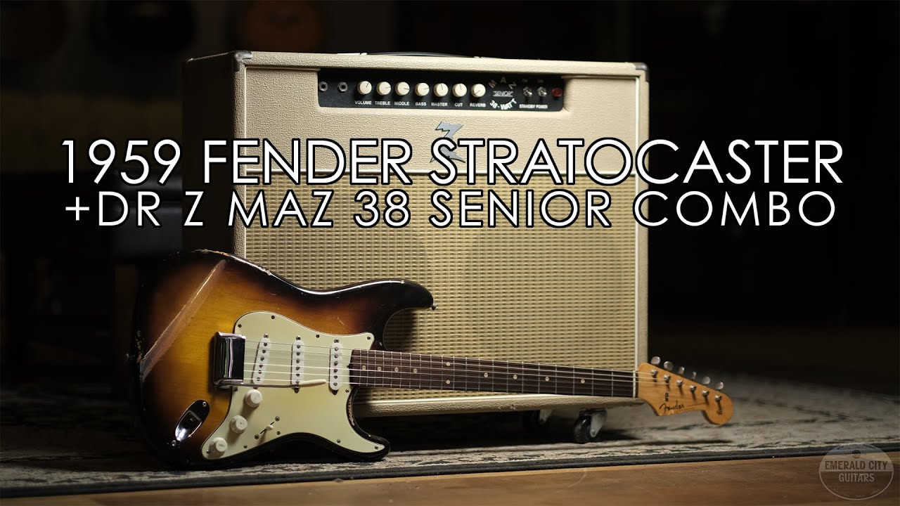 "Pick of the Day" - 1959 Fender Stratocaster and Dr Z Maz 38 Senior