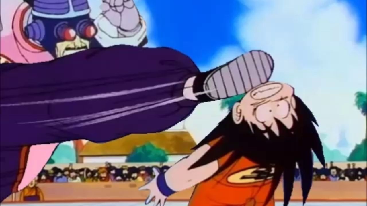 Cyborg Tao VS Goku