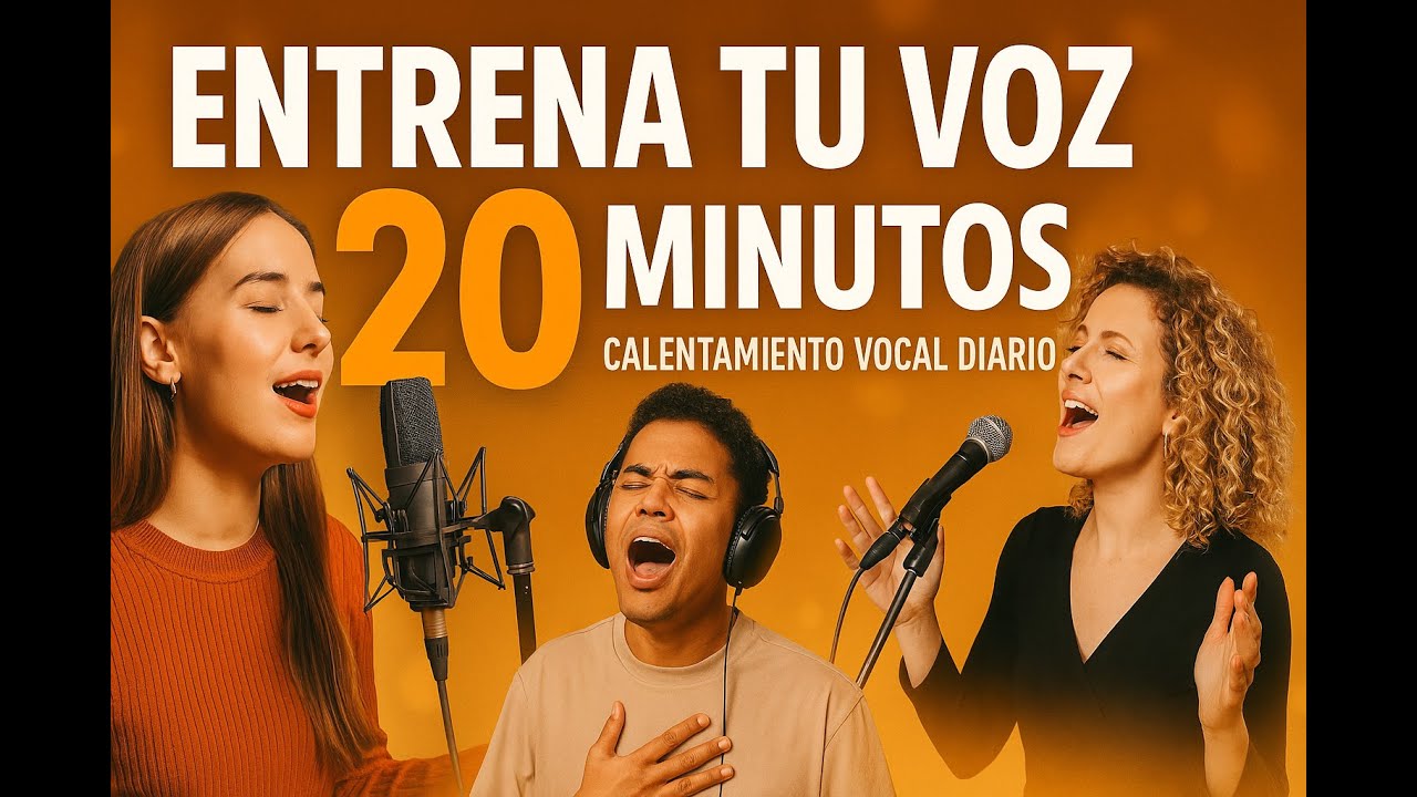 Entrena Tu Voz en 20 Minutos | Calentamiento Vocal Diario | por Nadia Constanza