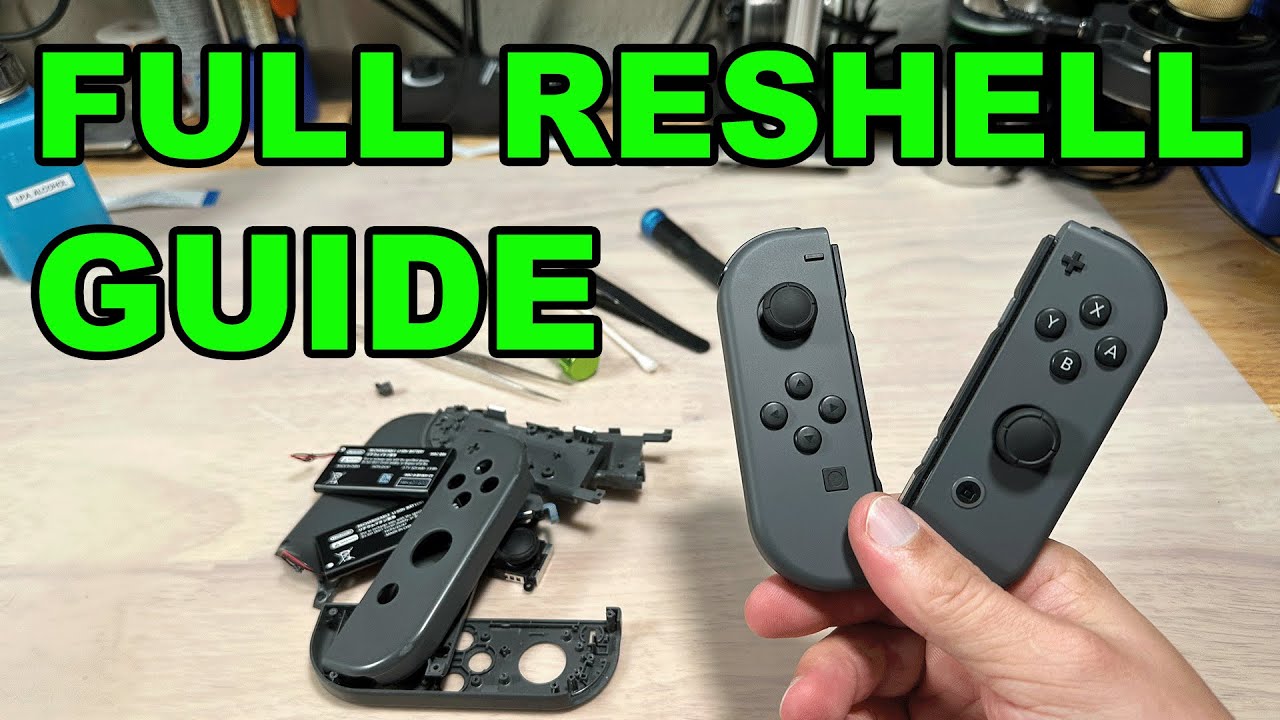 Nintendo Joy-Con Teardown and Assembly (Detailed Instructions)