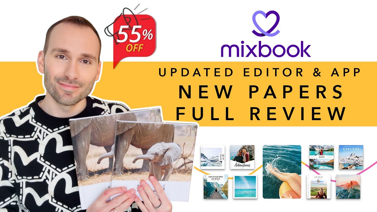 New! Mixbook Review | Papers, New Features, App & more | up to 55% discount