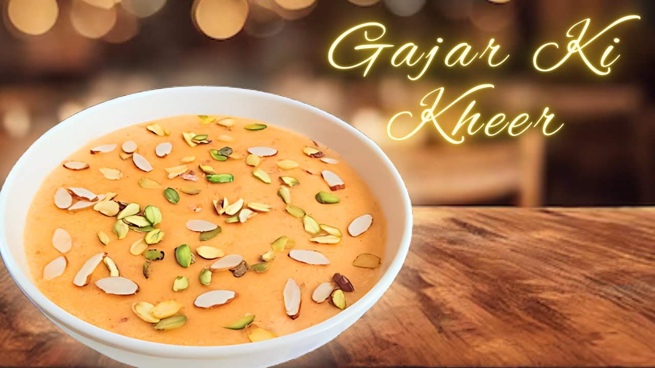 Gajar Ki Kheer 🥕 | How to Make Carrot Kheer | गाजर की खीर / फिरनी #food #recipe #kheer