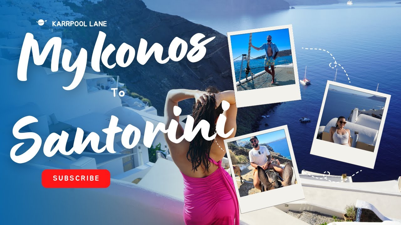 Tips For Island Hopping Greece | Mykonos to Santorini