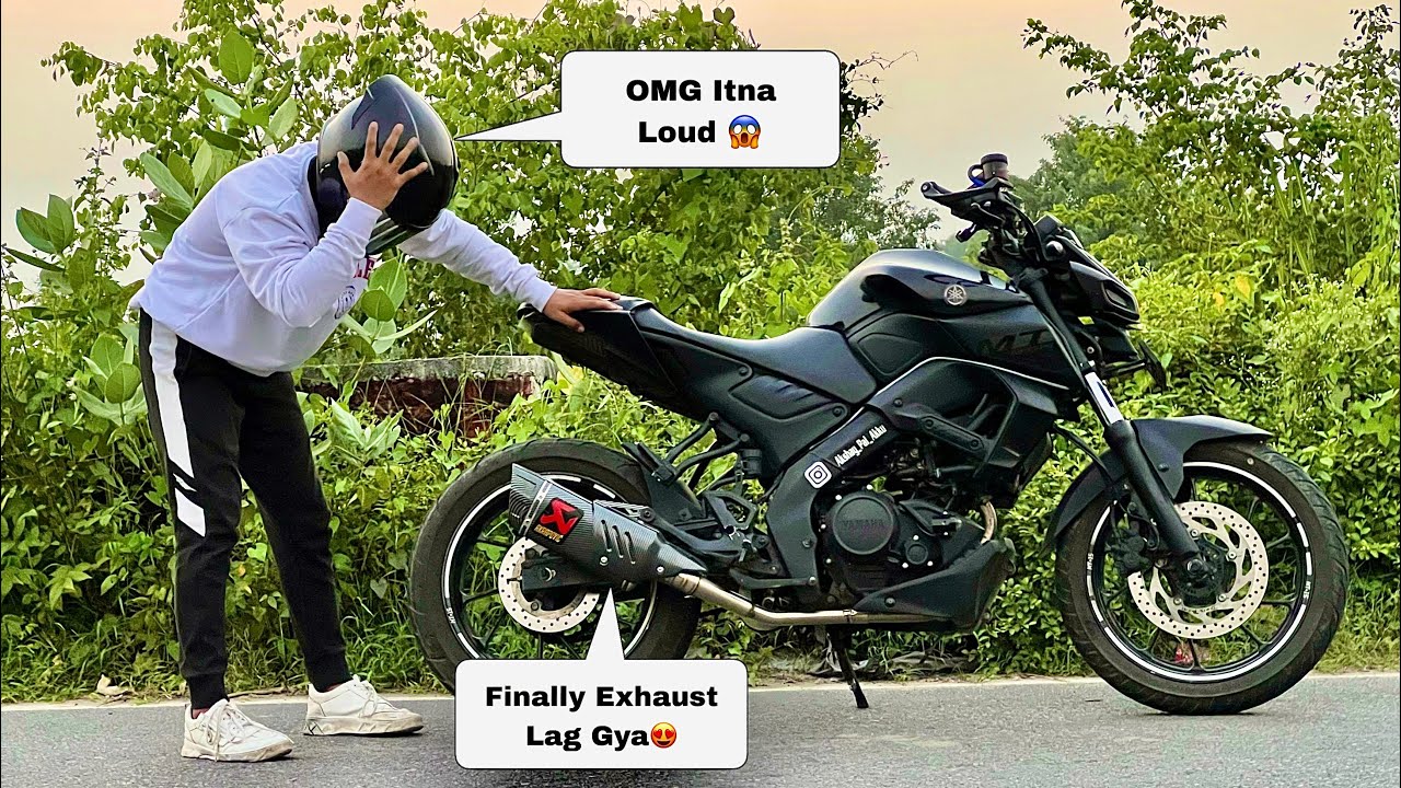 Best Full System Exhaust For MT15 😍