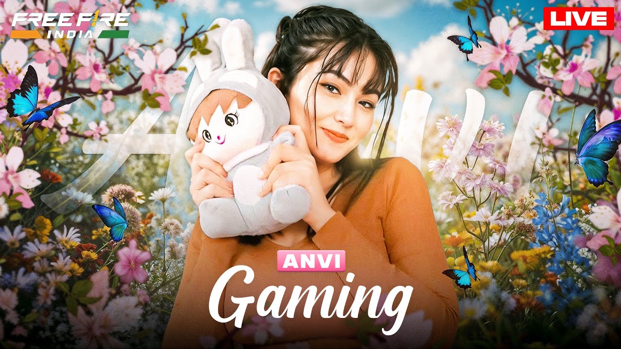 Shaam Hote Hi Rush! 💥 Free Fire | ANVI LIVE🎯🪽 | 