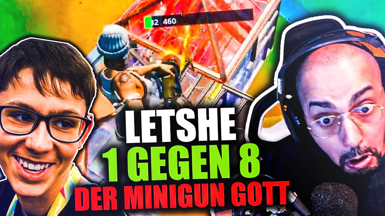 LETSHE ist ZU STARK mit der MINIGUN  😨 | ALLEINE gegen 8 LEUTE | Duo Cash Cup Runde 1 | Amar