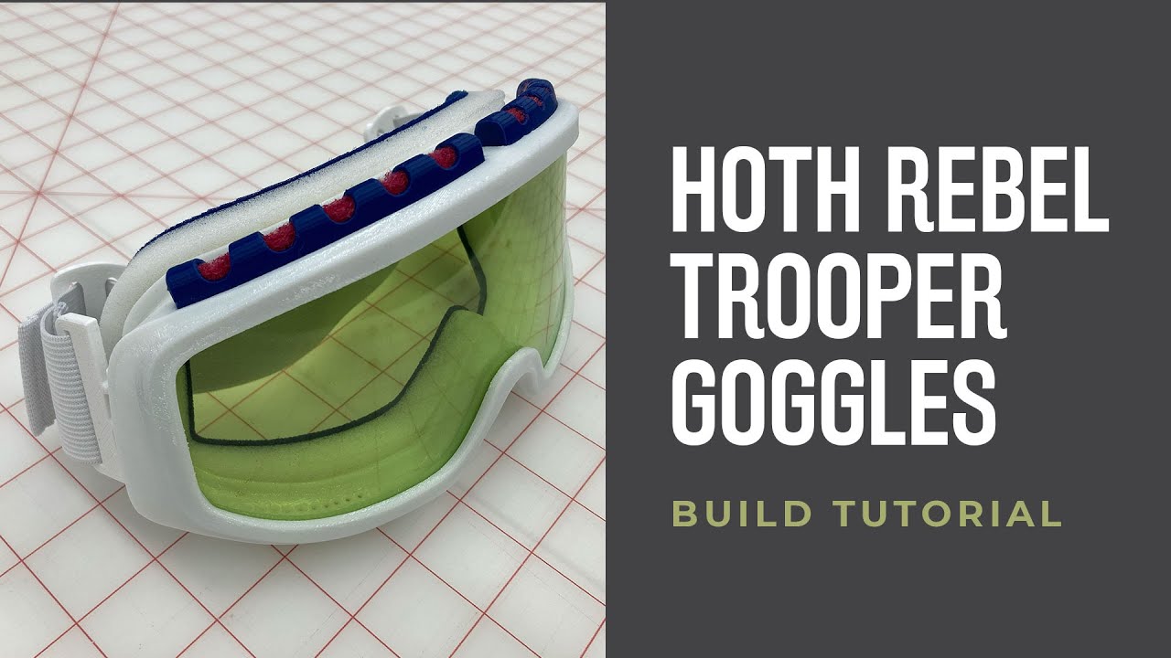 How to Build Hoth Rebel Trooper Goggles | Star Wars Cosplay Prop Kit Tutorial