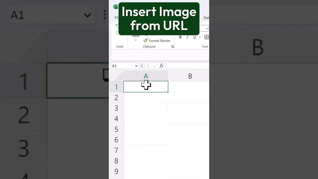 Insert Image from URL in SECONDS in Excel!