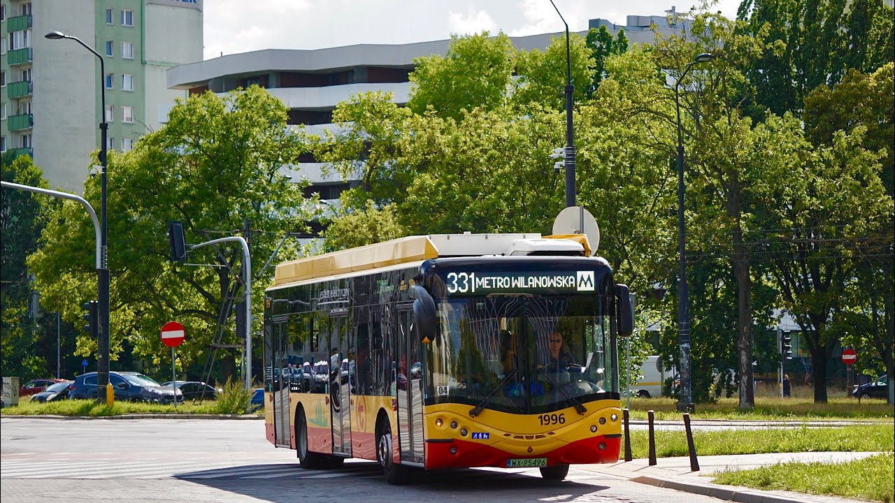 Ursus CS12E CitySmile 1996 MZA Warszawa |LINIA 331|