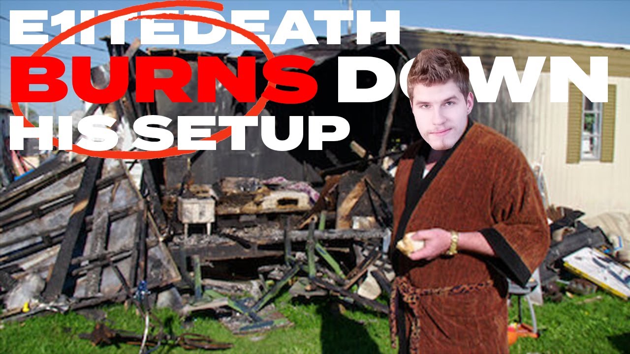 E1ITEDEATH DESTROYS HIS SETUP (rage comp)