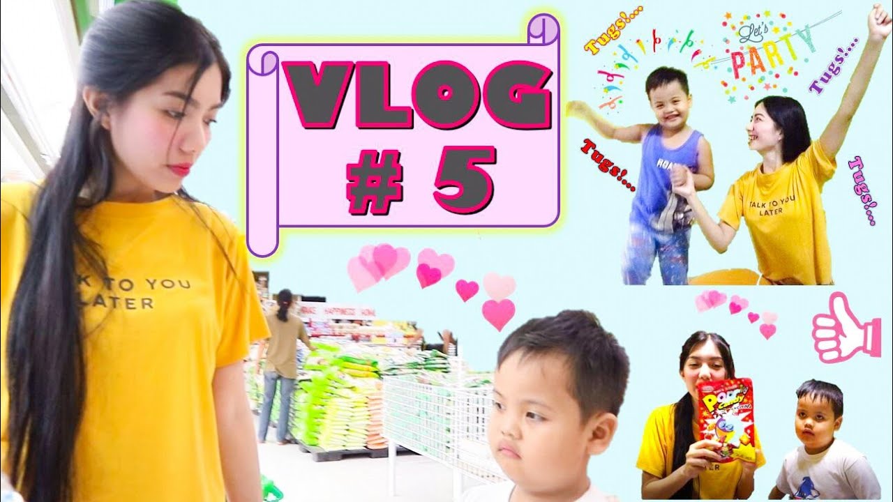 Vlog #5 - Holiday with Nephew + Puregold Haul + Trying the Popping Candy