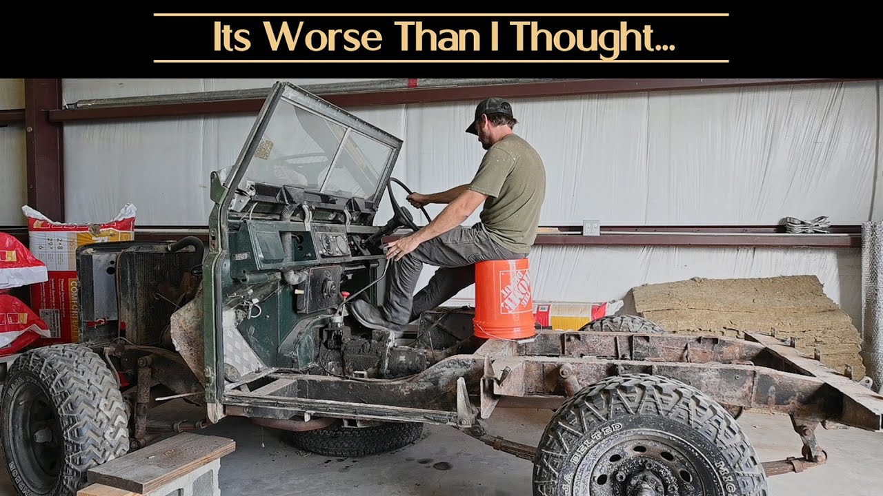 Land Rover Series 2A Restoration Project Begins with the Teardown