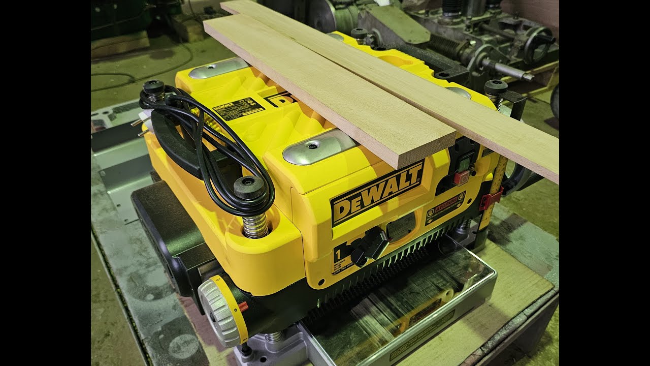 Установка вала Helical на рейсмус DW735 DeWALT