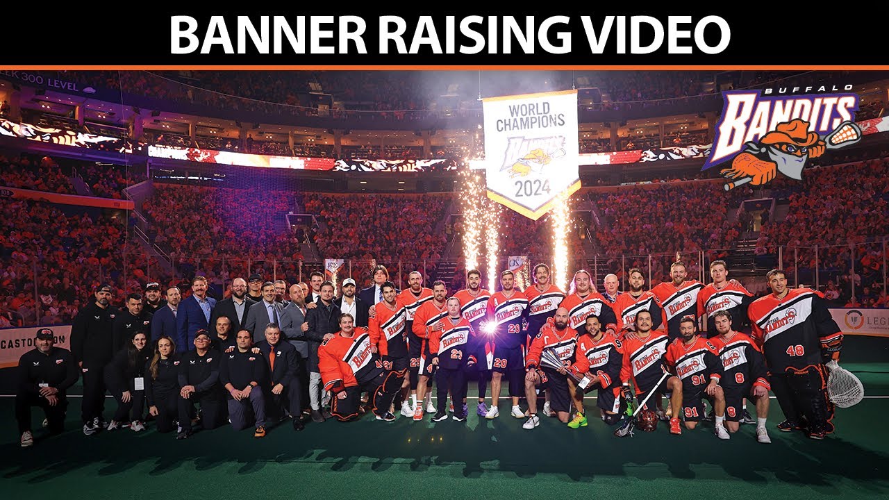 Reliving the 2023-24 Championship Run | Buffalo Bandits Championship Banner Hype Video