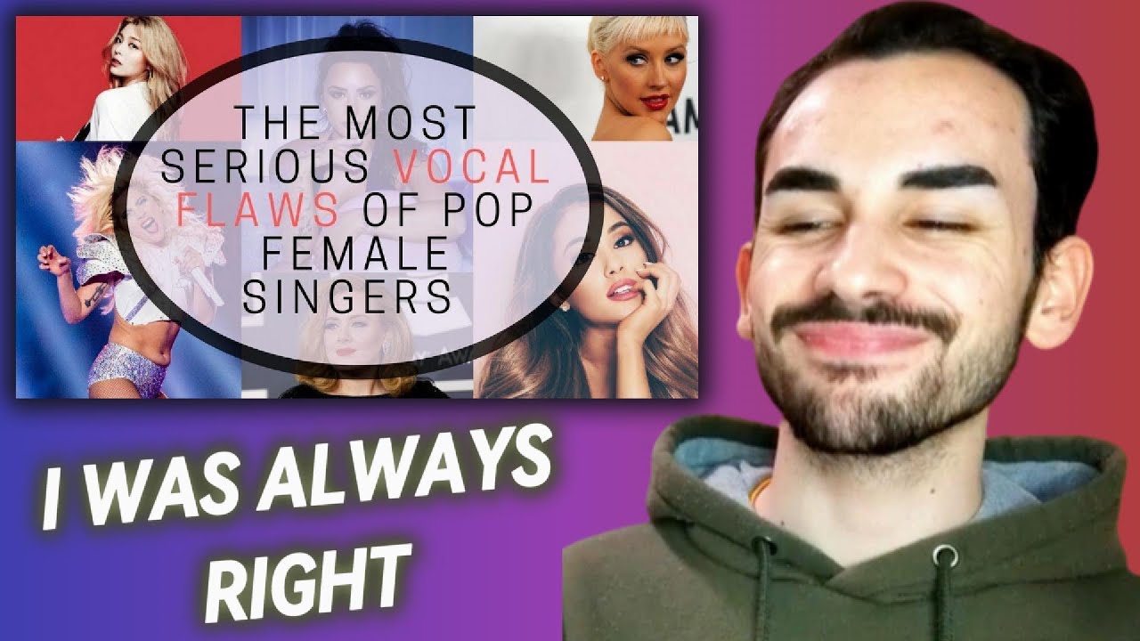 Pop Female Singers Most Serious Vocal Flaws | Reaction