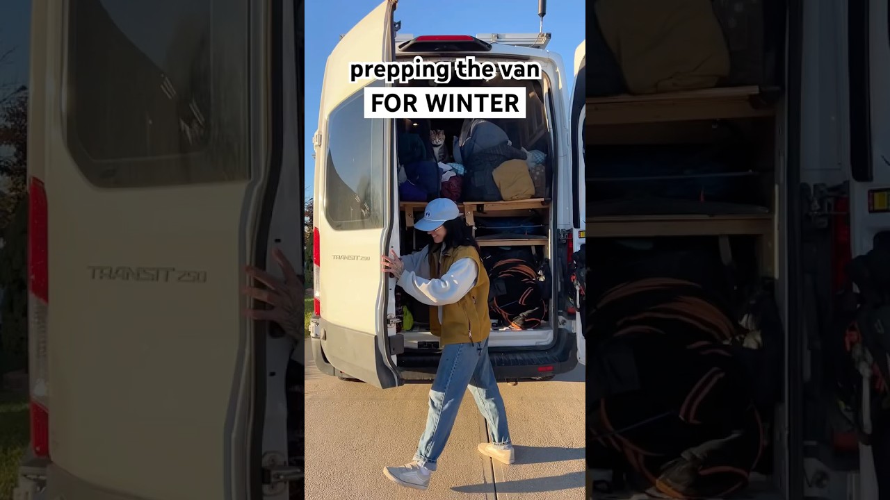 here we goooo!!! #solofemaletraveler #wintervanlife