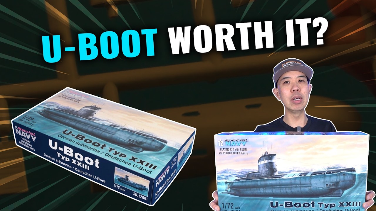 SPECIAL HOBBY 1/72 U-Boot Type XXIII | Unboxing & Review | #askhearns