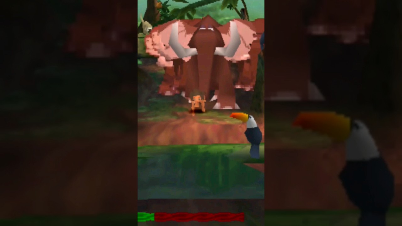 Disney's Tarzan - Gameplay Differences Between the 3 Chase Levels