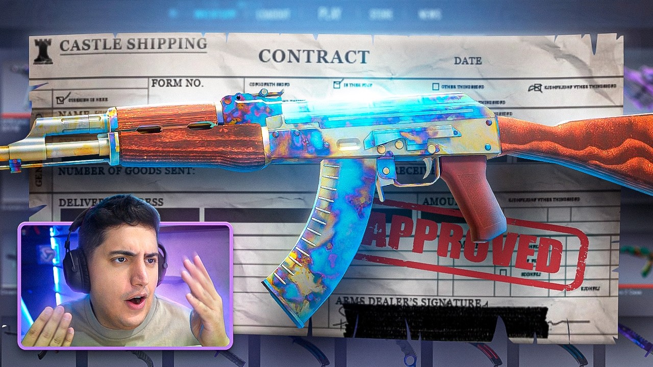 SIM! EU CONSEGUI UMA BLUE GEM NO CONTRATO DE TROCA... (Fiz 10x TRADE-UPS em BUSCA da AK 661 no CS 2)