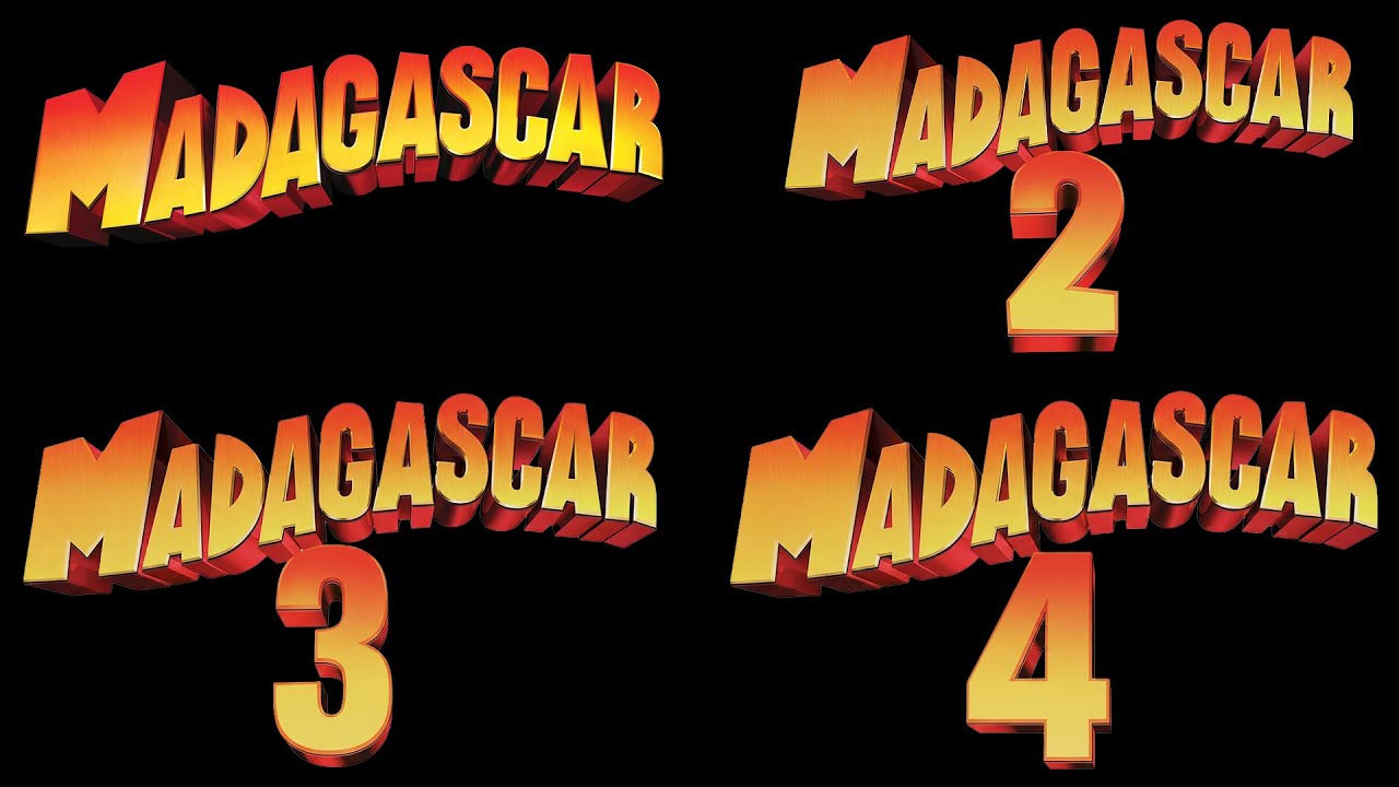 Todas las Películas de MADAGASCAR (1-4)