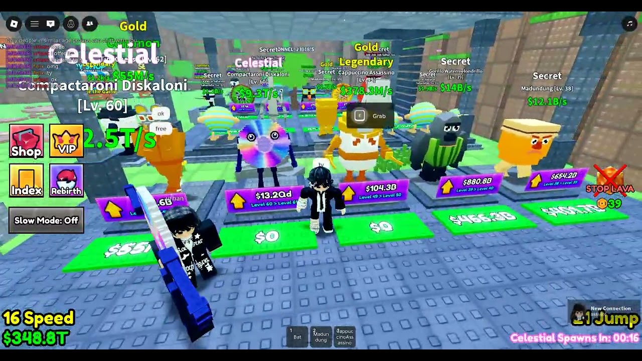 im playing escape the lava for brainrot