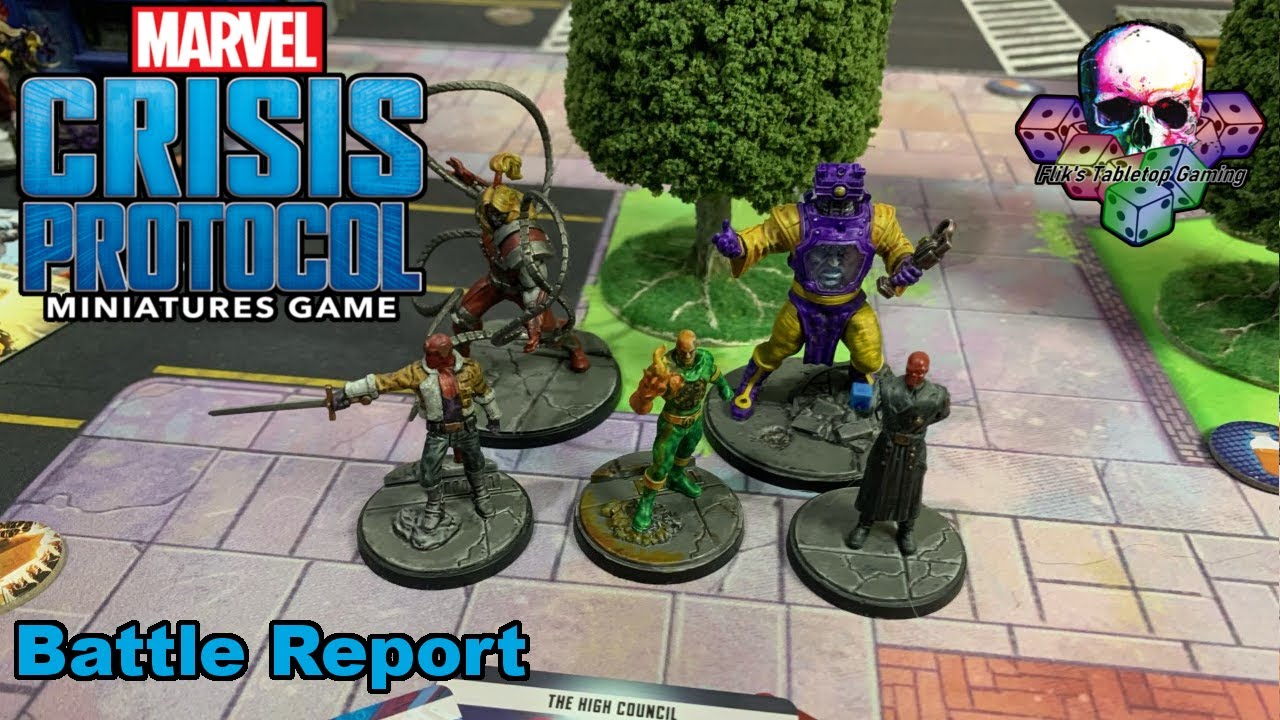 Marvel Crisis Protocol Battle Report [096] Hydra VS Winter Guard