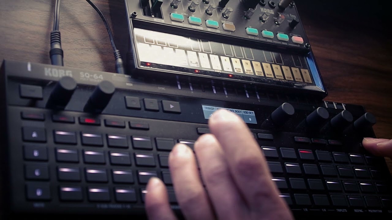 Korg sq-64 & volca FM