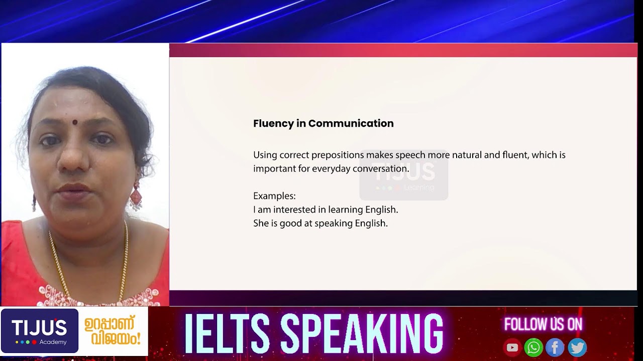 Importance of Prepositions in Spoken English