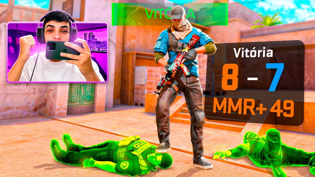 COMECEI MAL na RANKED contra HACKER e no FINAL SURPREENDI com UMA VIRADA HISTÓRICA!!! - STANDOFF 2