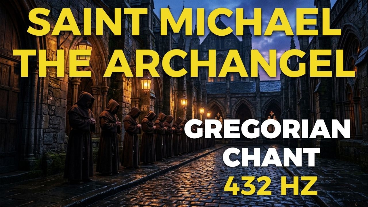 Saint Michael the Archangel in Latin (Gregorian Chant) ✝ 432Hz Spiritual Shield & Divine Protection