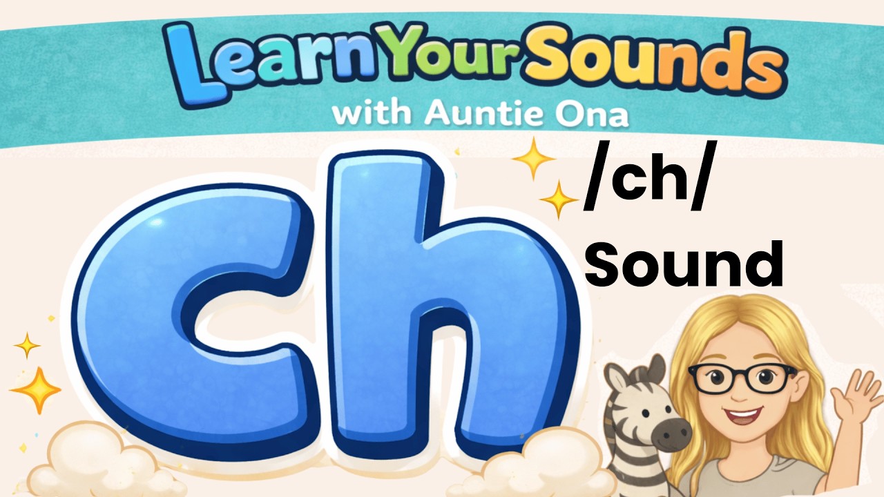 ‘ch’ Sound | Phonics for Kids | Blending & Real-Life Examples