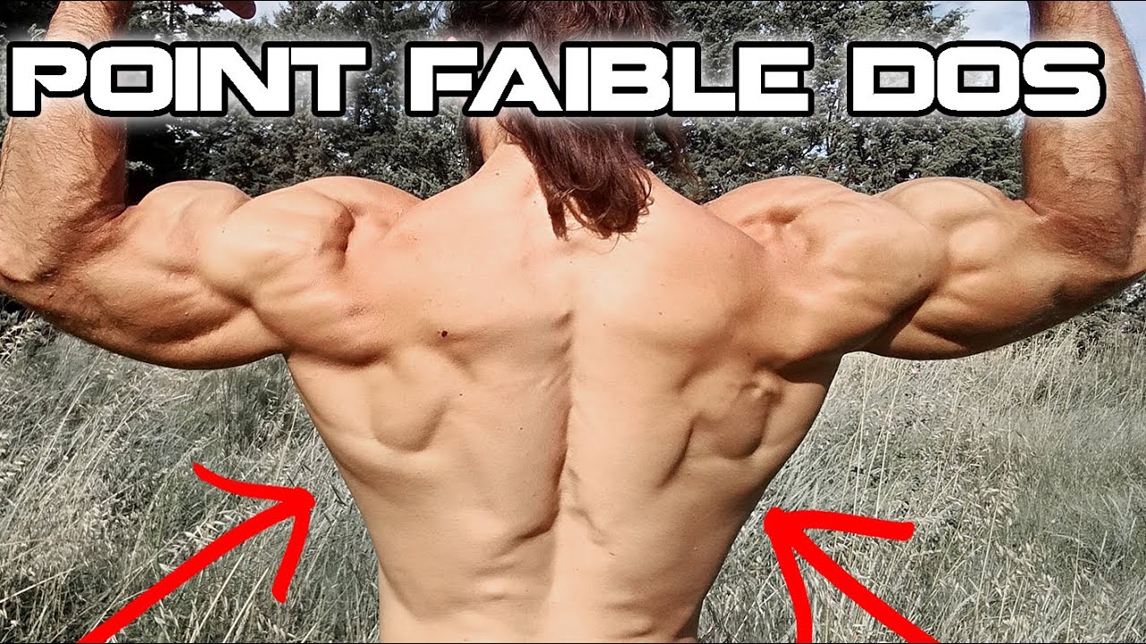 Point faible dos / Morphologie et solution