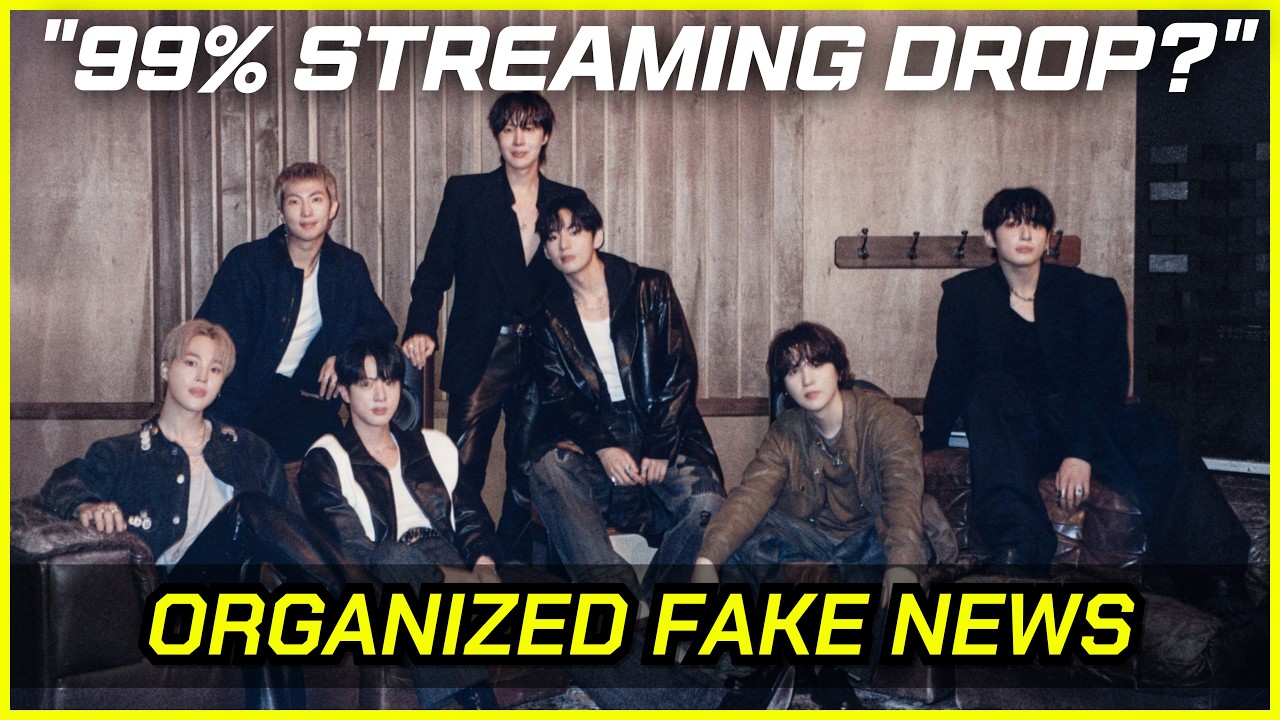 Кто-то сфабриковал данные о количестве прослушиваний BTS на стриминговых платформах, напугав инве...