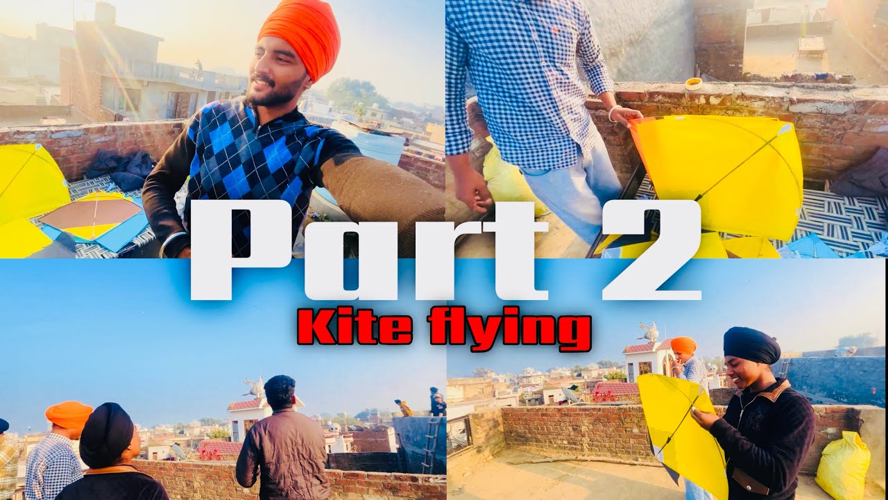 Kite flying vlog [ part 2 ] 😂🪁