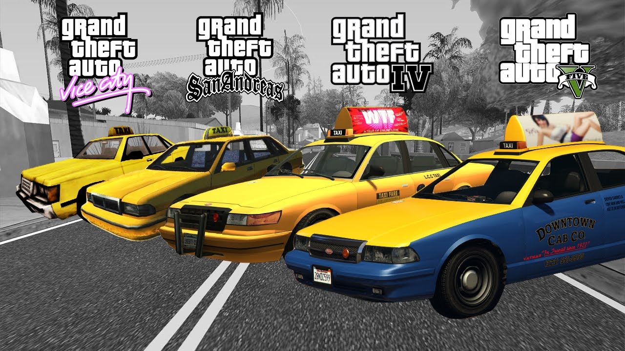 В Какой из игр GTA таксисту платят больше