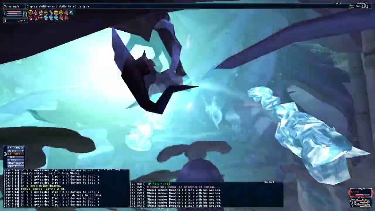 FFXI RUN solo Erinys (No Mew)